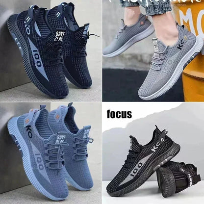 Anti-Odor Casual Shoes: 2024Summer New Mesh Sports Shoes for Men