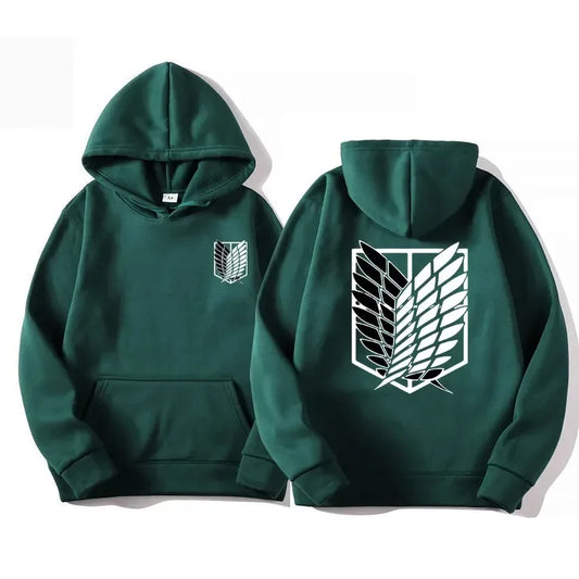 Attack on Titan Hoodie für Jungen und Mädchen Pullover Kleidung Shingeki No Kyojin Pullover Hoodie Kinderjacke