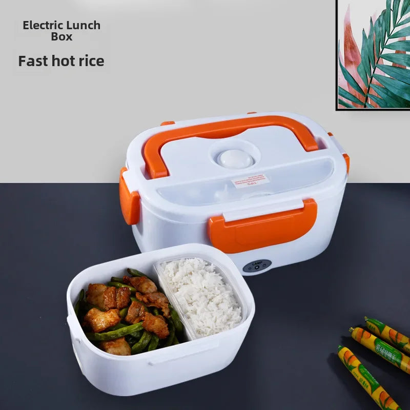 Portable Rechargeable Electric Lunch Box Heated Insulated Lunch Box Car Travel Friendly Meal Home Use Gift