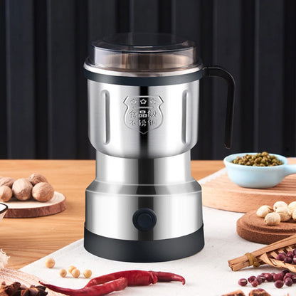 Electric Coffee Grinder,300W Mini Spice Grinder Electric with Stainless Steel Blades Dry Grinder forfor Beans, Spices (Sliver)