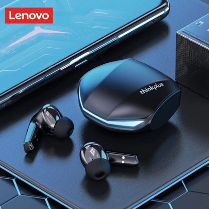 Original Lenovo GM2 Pro 5.3 Kopfhörer Bluetooth Kabellose Ohrhörer Kopfhörer mit geringer Latenz HD-Anruf Dual-Modus Gaming-Headset mit Mikrofon