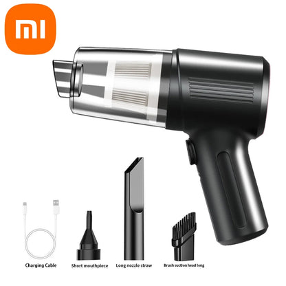 Xiaomi Portable Wireless Car Vacuum Cleaner Multifunctional Mini High-power Suction and Blowing Integrated Cleaning Appliance ﻿