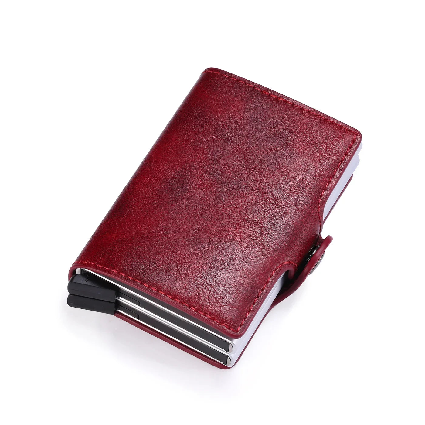 Rfid Men Card Wallets Carbon Fiber Slim Mini Wallet 14 Card Holders Small Money Bag Male Purses