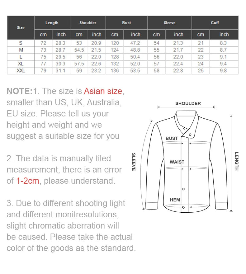 Maden Outdoor Cuban Collar Seersucker Long-sleeved Shirt No-iron Anti-wrinkle with Pocket Design Thin Solid Color Shirt for Men