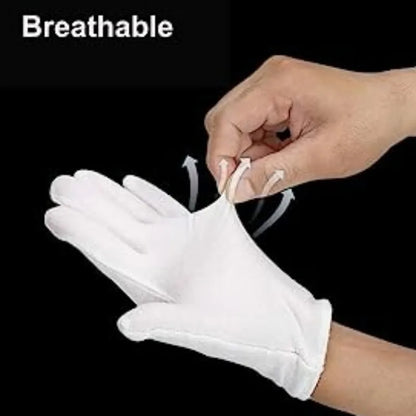 High Elasticity Protective Gloves Protect Skin Lining Glove Eczema Dermatitis Sufferers Cotton Mittens Household Cleaning Tools