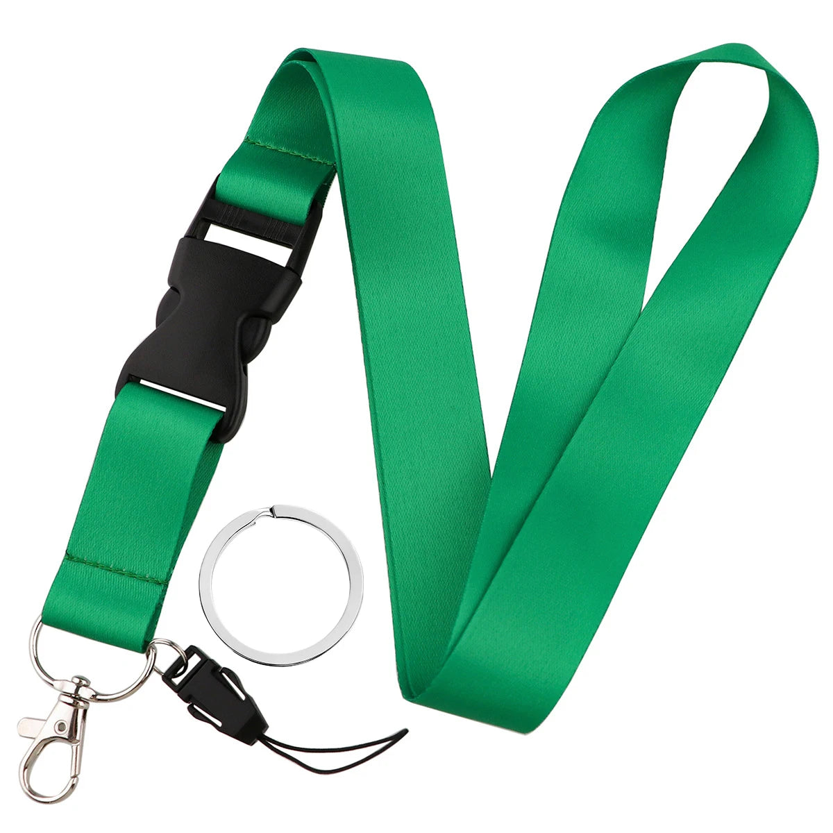 Fashion Mobile Phone Lanyard Pure Color Neck Strap Keychian Credencial Lanyard For Keys Id Card Holder Pass Key Ring Accessories