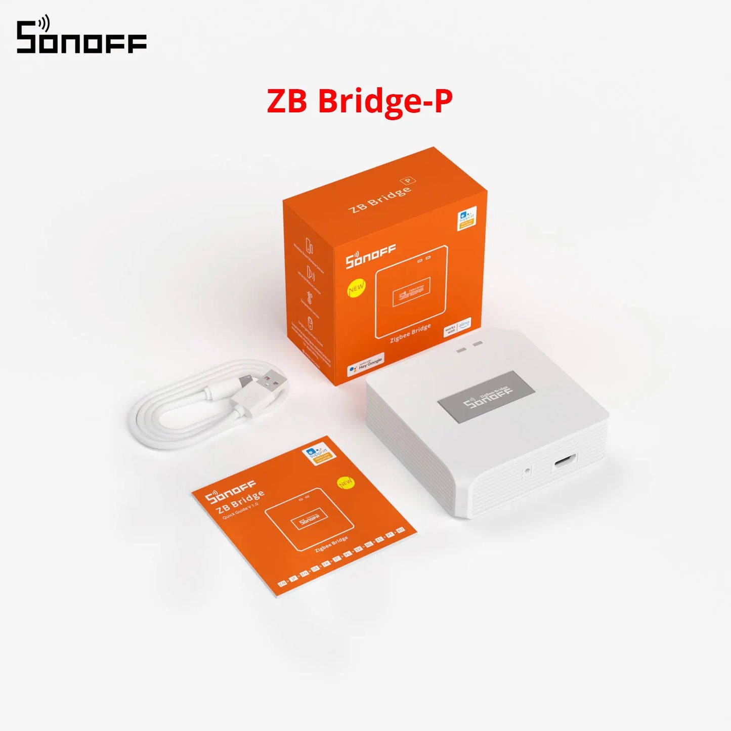 SONOFF ZBBridge Pro Smart Zigbee Bridge Zigbee 3.0 APP Wireless Remote Controller Smart Home Bridge Works With Alexa Google Home