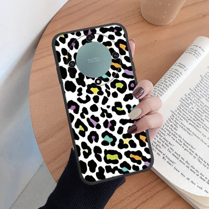 For Honor X9A Magic5 Lite 5G Case Fashion Leopard Print Back Cover Soft TPU Shockproof Funda For Honor Honor Magic 5 Lite Shell