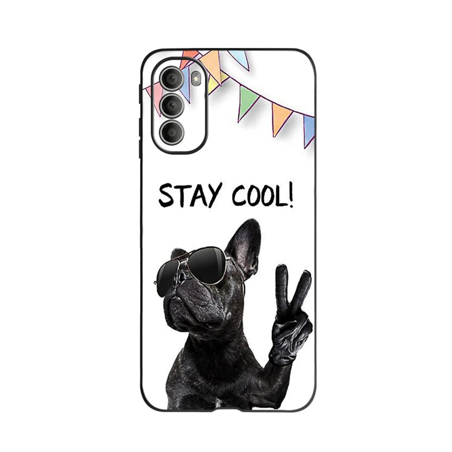 For Motorola Moto G51 5G Case Cute Painted Cover Soft Silicone TPU Phone Case For Motorola G51 MotoG51 G 51 5G Fundas 6.8'' Capa