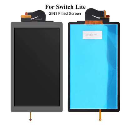 NEW Full-Fitted 2 IN 1 Screen Assembly Digitizer Replacement LCD Screen Full Screen Assembly for Nintendo Switch Lite Console