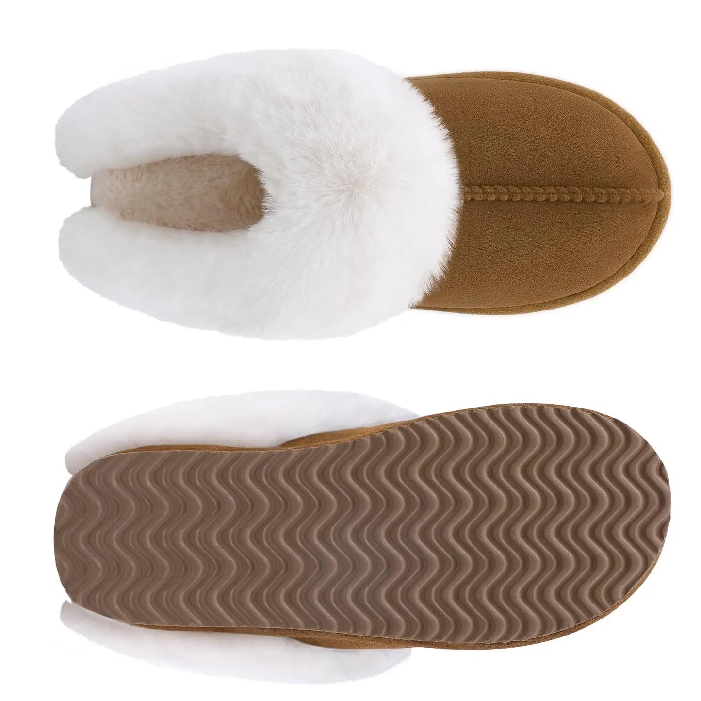 Winter Fluffy Suede Women Slippers Fashion Fuzzy Women House Shoes Classic Brand Women Fur Slippers Indoor Soft Flat Slippers