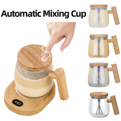 400ml Mini Portable Blender for Kitchen Coffee Tea Mixer Mchine Automatic Electric kitchen Mixing Cup for Hot Chocolate Milk