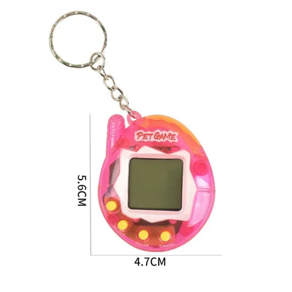 1PC Transparent Electronic Pets Tamagotchi Nostalgic 168 Pets In One Virtual Cyber Digital Nostalgic Funny Toys Pixel Funny Play