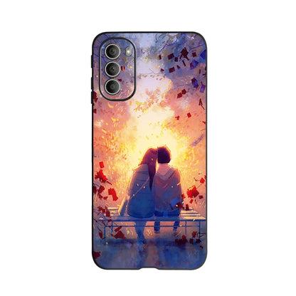 For Motorola Moto G51 5G Case Cute Painted Cover Soft Silicone TPU Phone Case For Motorola G51 MotoG51 G 51 5G Fundas 6.8'' Capa