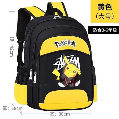 Primary school students boys backpacks are lightening trendy cartoon lightweight back protection children backpack