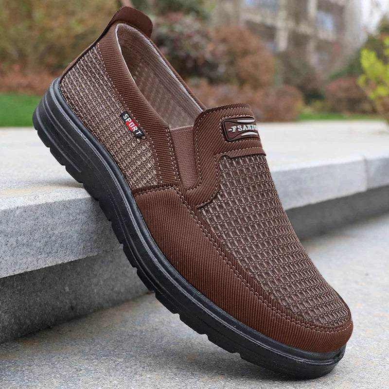 Canvas Shoes Men Classic Loafers Men Casual Shoes Breathable Walking Flat Men Shoes Sneakers Plus Size 2023