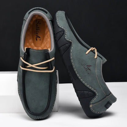 New Casual Shoes For Men Sneakers Handmade Soft Men Loafers Plus Size 39-48 Men Moccasins Lightweight Boat Footwear