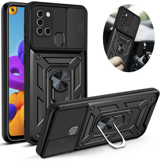 Shockproof Armor Case For Samsung Galaxy A21s A10s A20s A50s A02 A12 A20 A30 A50 A31 A22 A82 Cover Camera Lens Protection Fundas