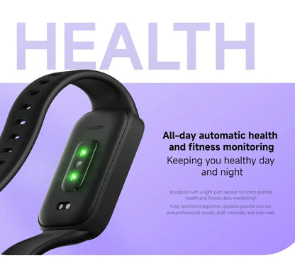 Global Version Xiaomi Smart Band 9 Active 1.47'' Display 18 Days Life Modes 5ATM All-day Health And Fitness Monitoring