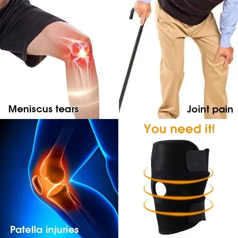 1PC Orthopedic Knee Pad Knee Brace Support Joint Pain Relif Patella Protector Adjustable Sport Kneepad Guard Meniscus Ligament