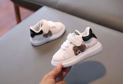 Baby Panda Sneakers Toddler Fashion Sports Shoes for Boys Girls Flats Walking Shoes Soft Sole Kids Sneakers