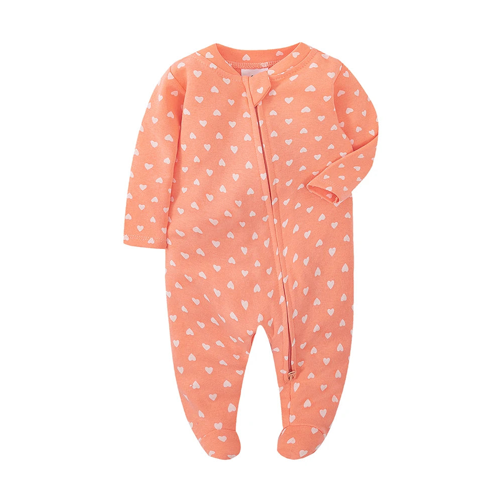 Four Seasons Newborn Baby Rompers Jumpsuit suit Baby Clothes for Girls Long Sleeve Jumpsuit overalls Baby Clothing Baby Romper