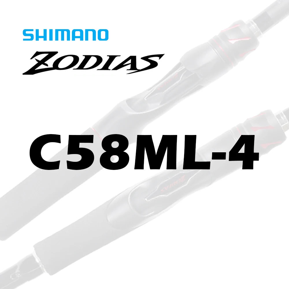 SHIMANO Original ZODIAS PACK TRAVEL Fishing Rod 4/5 SECTIONS L/ML/M/MH Action Carbon Fiber Bass Fishing Spinning Baitcasting Rod