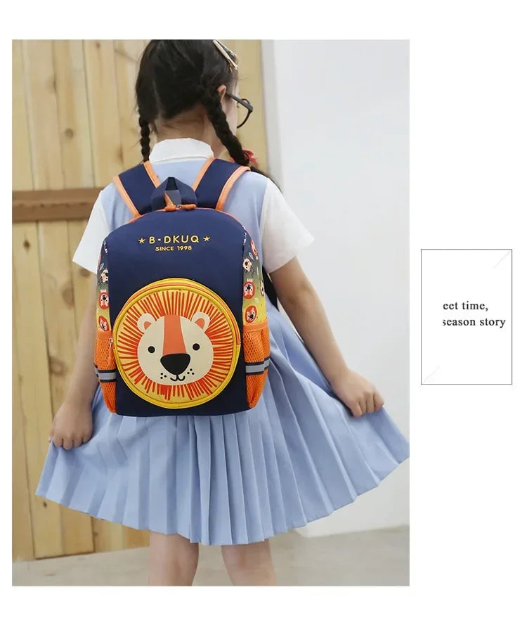 Kindergarten schoolbag boy cartoon cute dinosaur student baby 2-5 years old girl backpack Spiderman backpack