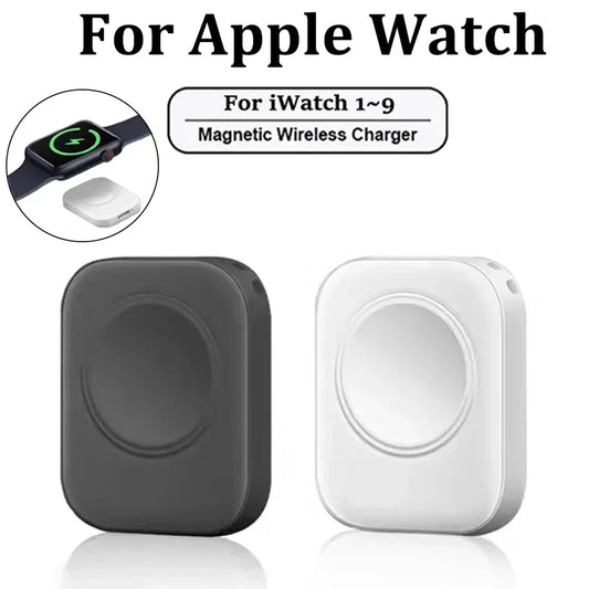 Portable Magnetic Watch Wireless Fast Charger for iWatch series 9 8 7 6 5 SE Type C  convert Charger for iWatch Series 6 5 3 2 1