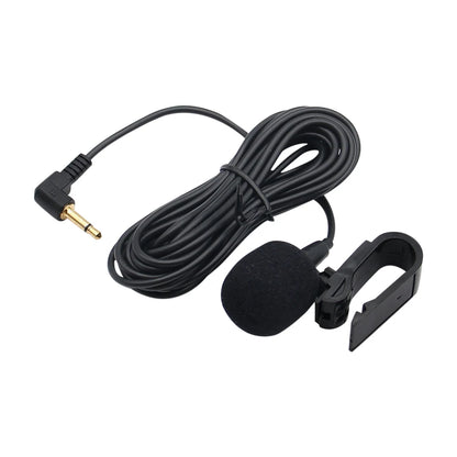 Mini Car Audio Microphone 3.5mm Clip Jack Plug Mic Stereo Professionals Wired External Microphone For Auto DVD Radio 3m Long