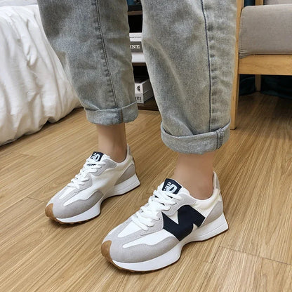 Women Sneakers 2024 New Spring Autumn Brand Luxury Vulcanize Shoes Casual Footwear Zapatillas Mujer Light Flat Breathable Shoes