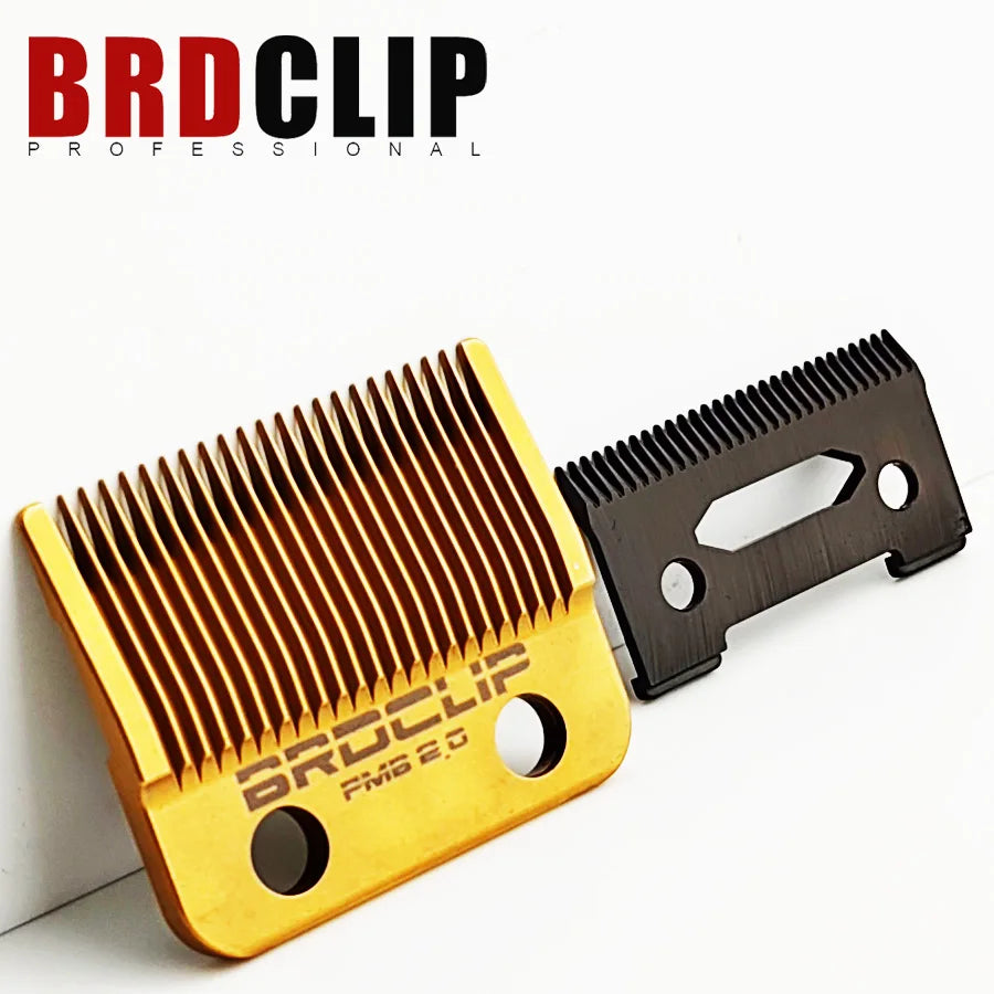 BRDCLIP Blade Original Replaceable Cutter Head for 2020C Madeshow M10 M5 Hair Clipper Titanium Plated Ceramics Blade