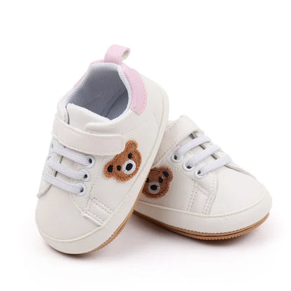 New Baby Shoes Boys Girls Classic Fashion Sports Casual Sneakers Newborn First Walker Toddler Soft Sole Non-Slip Walking Shoes