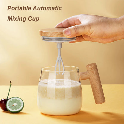 400ml Mini Portable Blender for Kitchen Coffee Tea Mixer Mchine Automatic Electric kitchen Mixing Cup for Hot Chocolate Milk