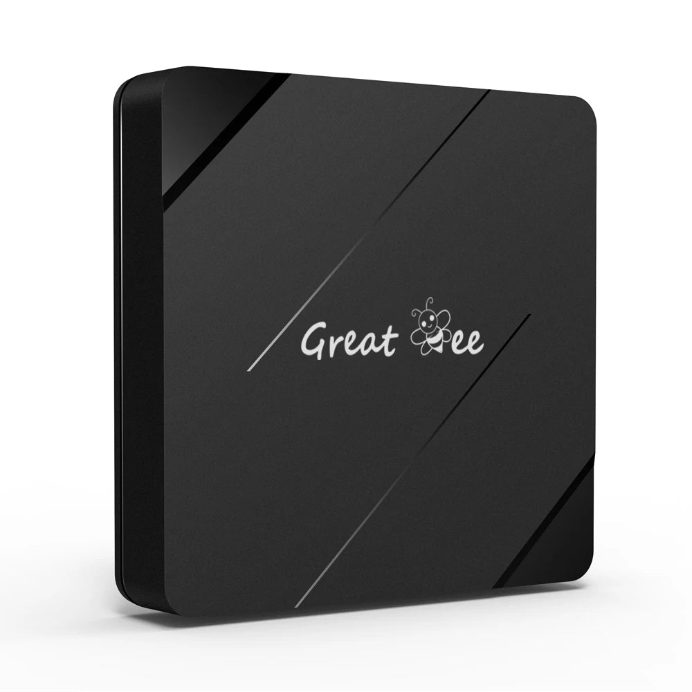 Great Bee New Arabic TV Box, Greatbee 2GB+16GB 2.4G & 5.0G Dual Wi-Fi Arab 4K Media Player Smart Set Top Boxes