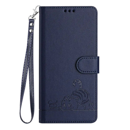 Cute Cat Phone Case for Blackview A52 A53 Wave 6C Oscal Modern 8 Color 8 Shark 8 Tiger 12 Cases Leather Wallet Flip Cover Strap