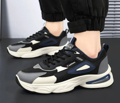 Fashion New Men’s Sneakers High Quality Mesh Breathable Sports Running Shoes Luxury Trainer Anti-slip Wear-resistant Tennis Shoe