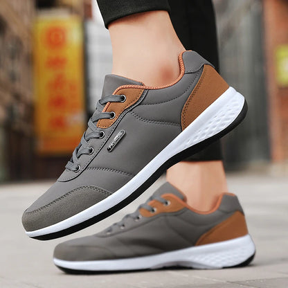 New Balan Men Leather Shoes Sneaker Trend Sport Shoes Breathable Men Sneakers Non-slip Footwear Holiday Shoes for Male