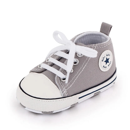 Trendy Comfortable Sneakers For Baby Girls and boys, Lightweight NonSlip Shoes For Indoor Outdoor Walking, All Seasons