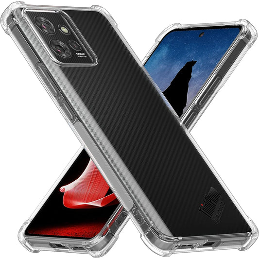 Case for Moto ThinkPhone Reinforced Corner Soft TPU Clear Shockproof Cover for Motorola Moto ThinkPhone 5G  Couqe Funda