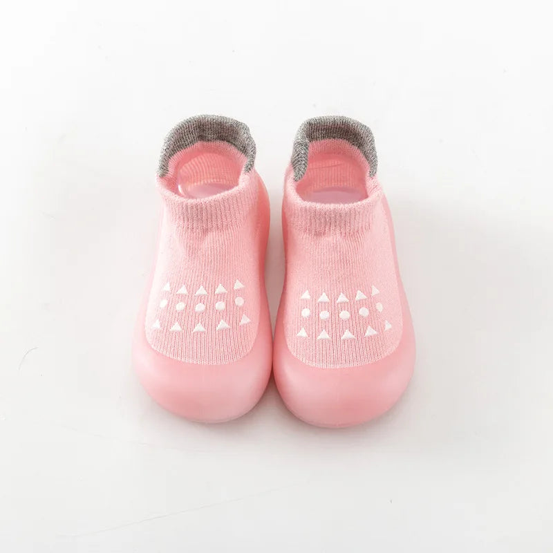 Walking Shoes Floor Socks for Children Non-slip Baby Early Learning Walking Breathable Socks Spring and Fall Sock Sets Indoor