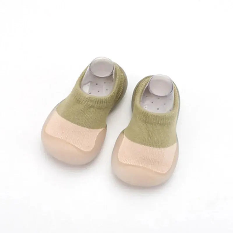 Spring and Summer Baby Indoor Toddler Shoes 0-1-2-3 Years Old Anti-slip Rubber Baby Slip-on Shoes CHILDREN'S Shoes Autumn New St