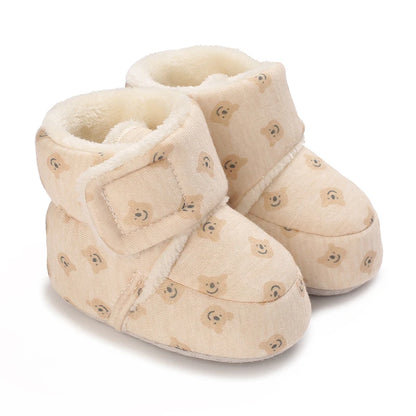 Fashion Baby Girls Boys Cute Soft Cartoon Cotton Toddler shoes First Walker Shoes for Newborns