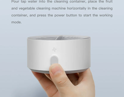 Lydsto Ultrasonic Ionized Fruit and Vegetable Cleaning machine USB Vegetable Cleaner Kitchen Automatic Fruit and Vegetable Purif