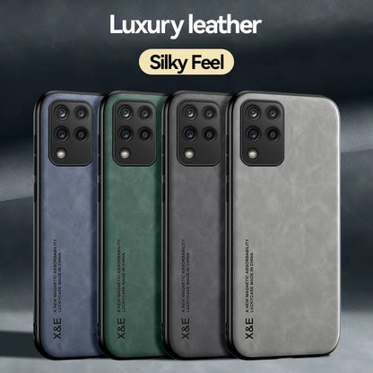 For Samsung Galaxy M33 5G Case Leather Car Magnetic Holder Cover For GalaxyM33 Samsung M33 M 33 Shockproof Silicone Bumper Funda