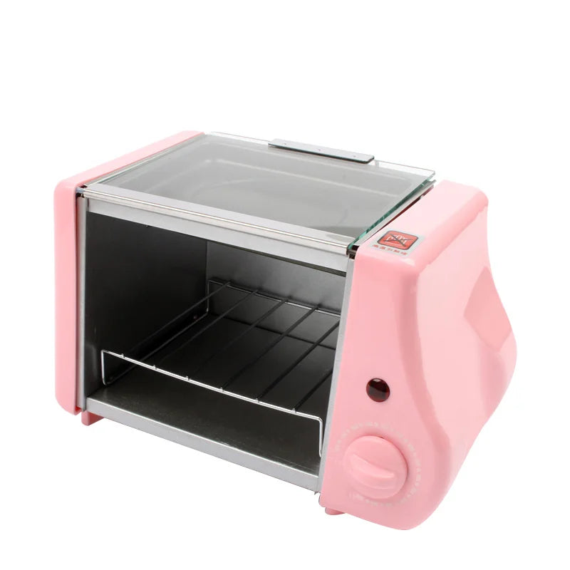 Mini Multifunction maker Toaster electric Baking Bakery roast Oven grill fried eggs Omelette frying pan breakfast machine bread