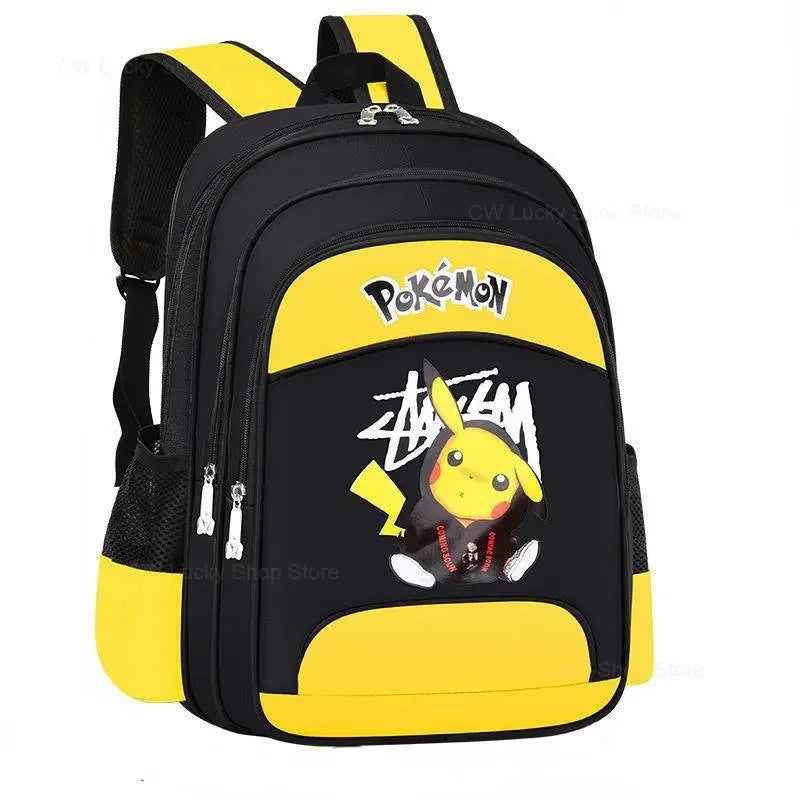 Primary school students boys backpacks are lightening trendy cartoon lightweight back protection children backpack