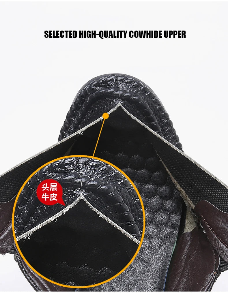 Breathable Genuine Leather Men Shoes Summer Slip On Loafers Men Casual Leather Shoes Blue Flats Hot Sale Driving Shoes Moccasins