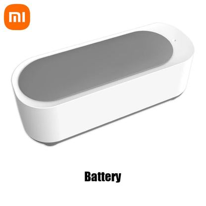 Xiaomi 360 Degree Ultrasonic Cleaner Portable Professional High Frequency Vibration Jewelry Eyeglasses Watches Cleaning Machine