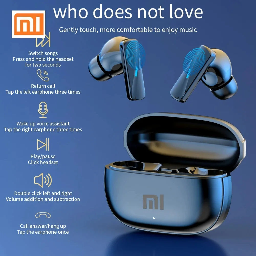 Xiaomi Mijia Mate 50 Wireless TWS Bluetooth Headset Touch Control Earbuds Noise Cancelling Hi-Fi Stereo Sports Gaming Earphones